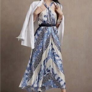 Banana Republic Belay Silk Dress